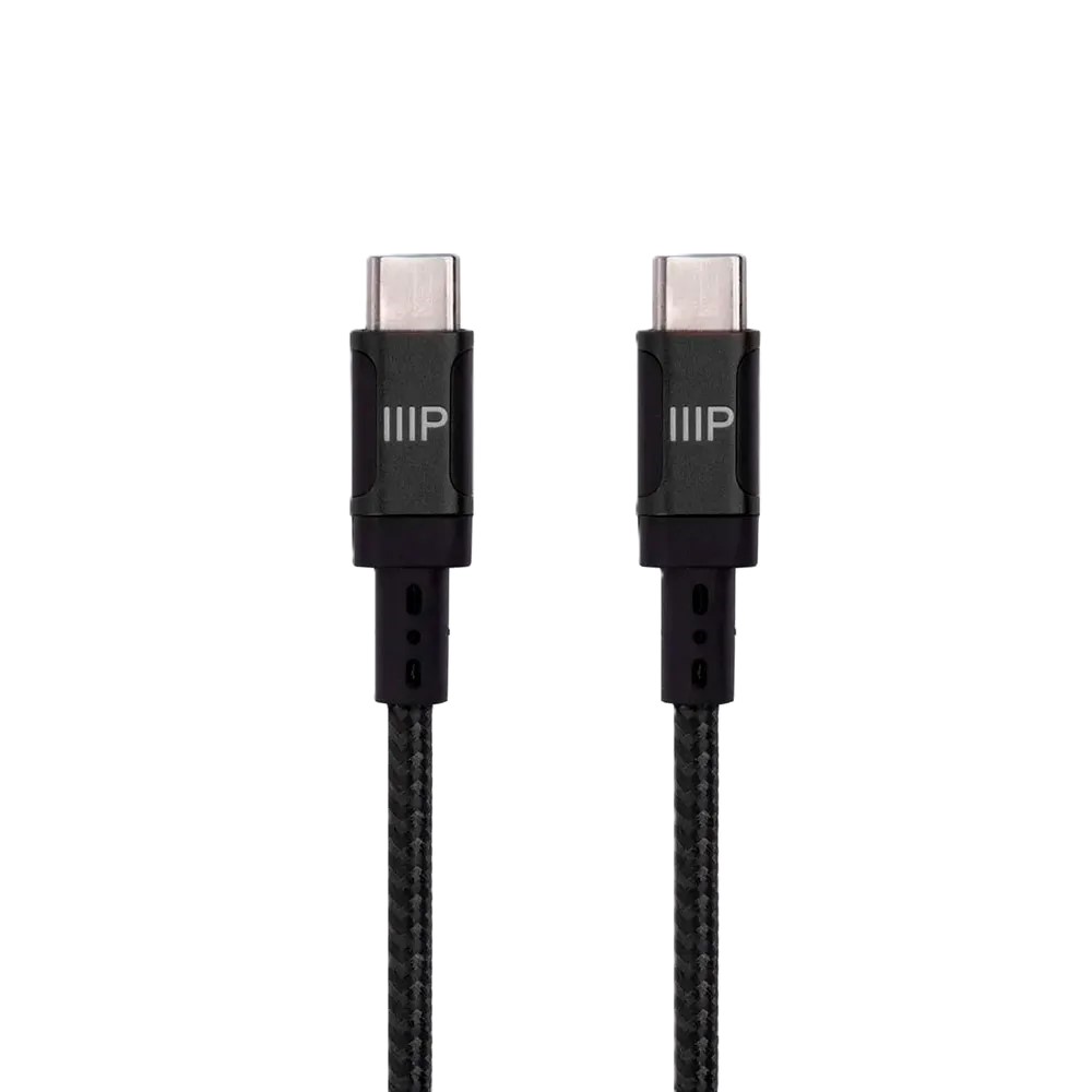 Monoprice cable USB-C a USB-C, 5A/100W, 2.0 480Mbps 0.9m